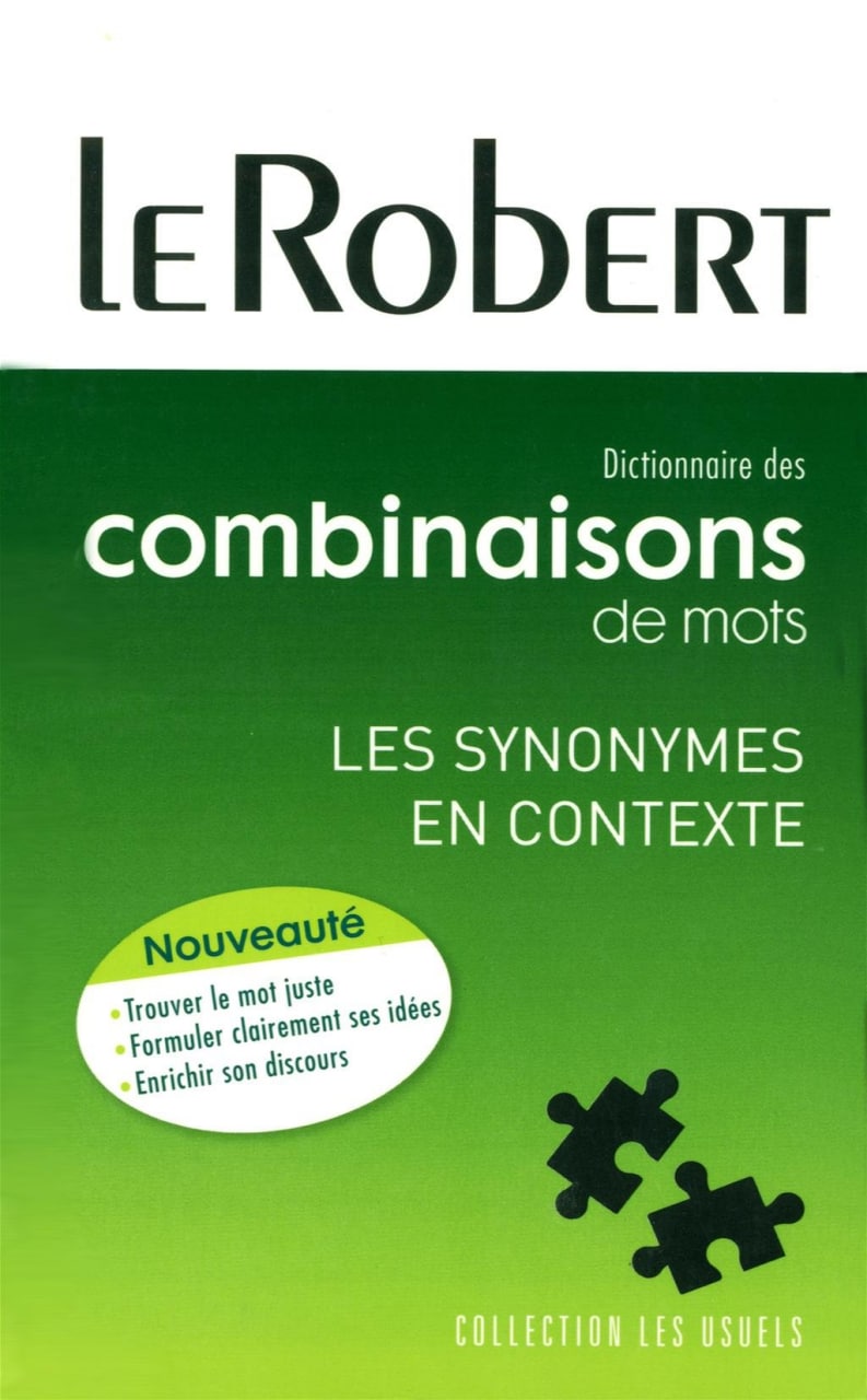 کتاب Dictionnaire des combinaisions de mots